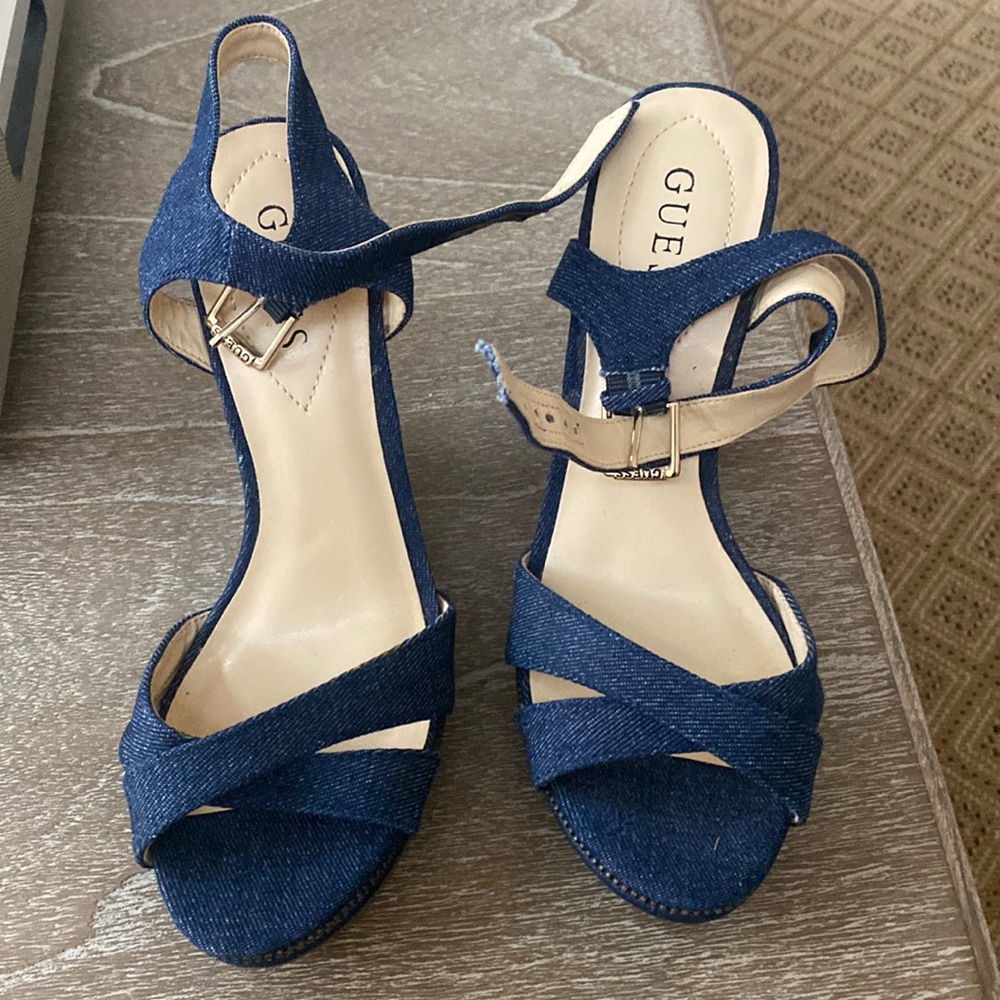 Guess Denim Wedge